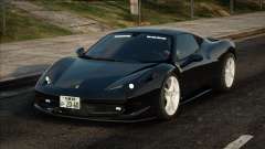 2010 Ferrari 458 Italia Undercover Police V1.1 для GTA San Andreas