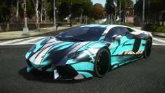 Lamborghini Aventador Bashider S7 для GTA 4