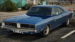 Dodge Charger RT 1970 Blue для GTA San Andreas