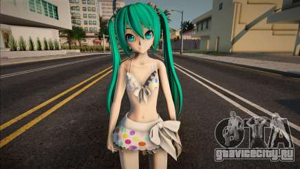 Hatsune Miku Polka Dot Bikini v2 для GTA San Andreas