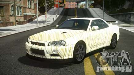 Nissan Skyline R34 Tufusa S1 для GTA 4