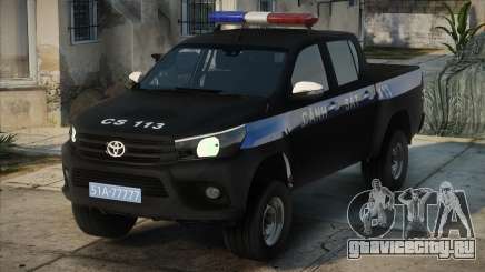 Toyota Hilux - Police для GTA San Andreas