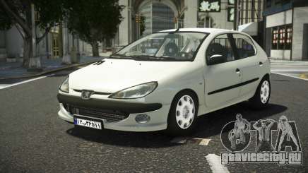 Peugeot 206 Lotra для GTA 4