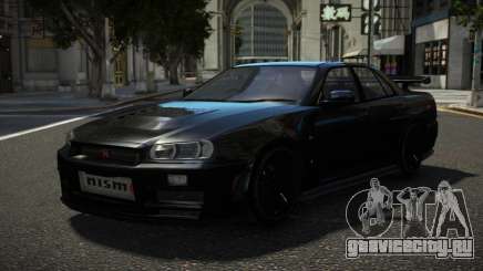 Nissan Skyline R34 Ledrom для GTA 4