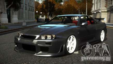 Nissan Skyline R34 Bafukas для GTA 4