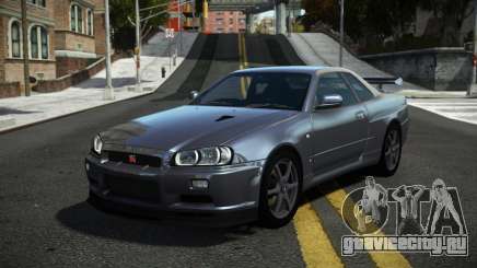 Nissan Skyline R34 Tufusa для GTA 4