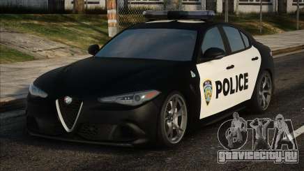 2017 Alfa Romeo Giulia Quadrifoglio - American P для GTA San Andreas