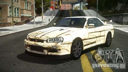 Nissan Skyline R34 Tufusa S3 для GTA 4