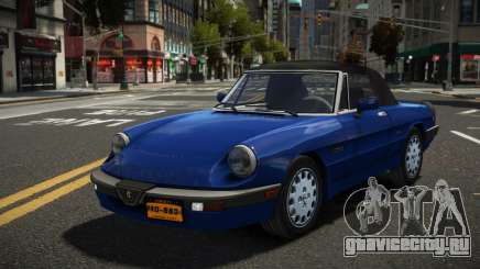 Alfa Romeo Spider Grahu для GTA 4