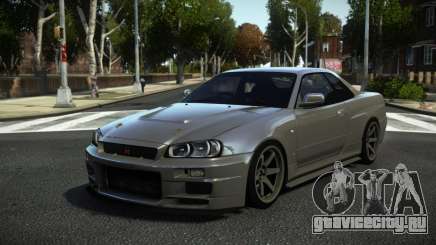 Nissan Skyline R34 Foraz для GTA 4