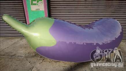 Eggplant Emoji Motorcycle для GTA San Andreas