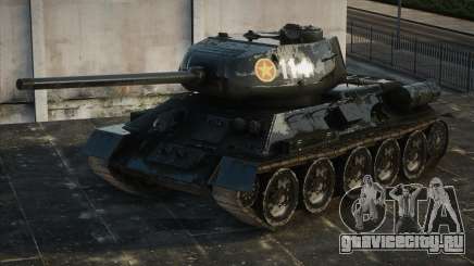 Vietnam T-34 Tank - Xe Tang T-34 Viet Nam для GTA San Andreas