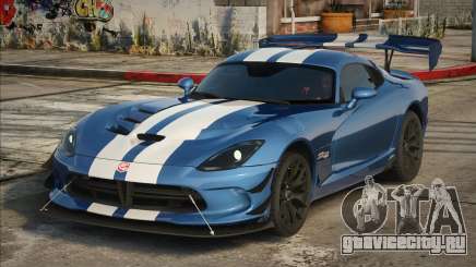 2016 Dodge Viper GTS-R Extreme Aero V1.2 для GTA San Andreas