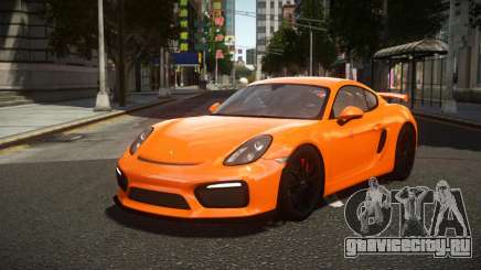 Porsche Cayman GT4 Gikof для GTA 4