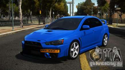 Mitsubishi Lancer Evo X Ruji для GTA 4