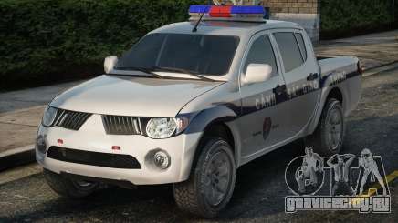 Mitsubishi L200 - Vietnam Traffic Police Pickup для GTA San Andreas