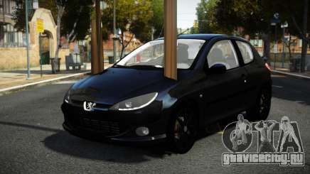 Peugeot 206 Fukav для GTA 4