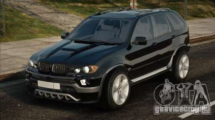 BMW X5 E53 Black для GTA San Andreas