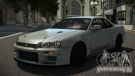 Nissan Skyline R34 Avunezro для GTA 4