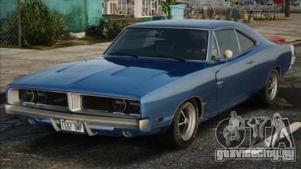 Dodge Charger RT 1970 Blue для GTA San Andreas