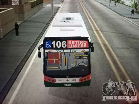 Colectivo linea 106 для GTA San Andreas