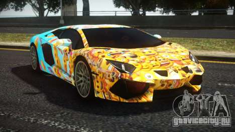 Lamborghini Aventador Uefars S14 для GTA 4