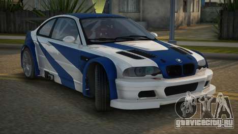 BMW M3 GTR Legends Edition 2006 для GTA San Andreas