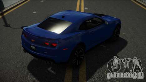 Chevrolet Camaro ZL1 Verho для GTA 4