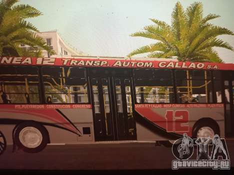 Colectivo Linea 12 для GTA San Andreas