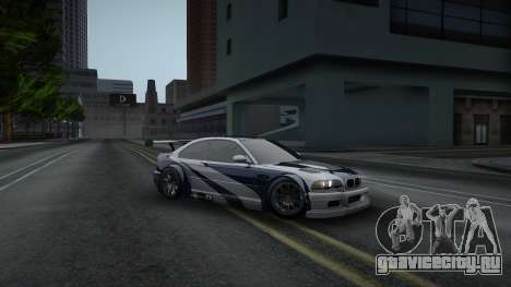 BMW M3 GTR (yucelhan) для GTA San Andreas