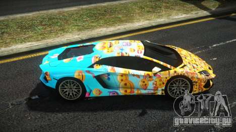 Lamborghini Aventador Uefars S14 для GTA 4