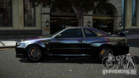 Nissan Skyline R34 Ralokshi S1 для GTA 4