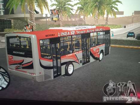 Colectivo Linea 12 для GTA San Andreas