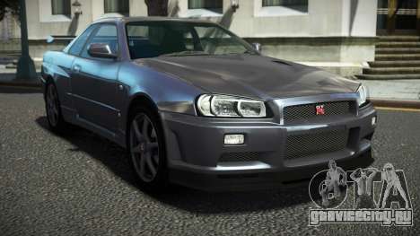 Nissan Skyline R34 Ralokshi для GTA 4