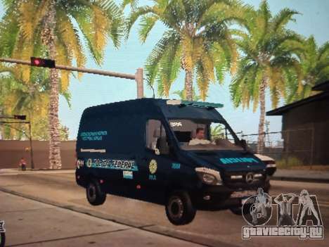 Mercedes Benz Sprinter P.F.A для GTA San Andreas