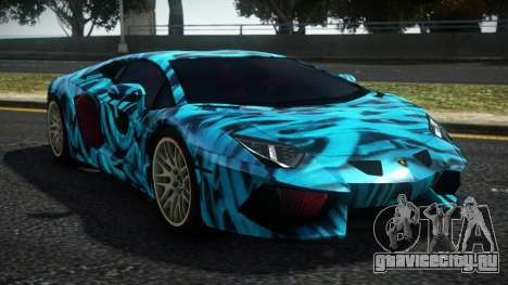 Lamborghini Aventador Uefars S2 для GTA 4