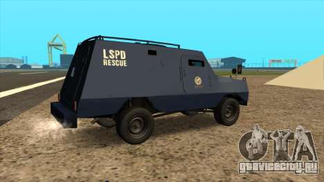 Fbitruck Cadillac Gage Ranger для GTA San Andreas