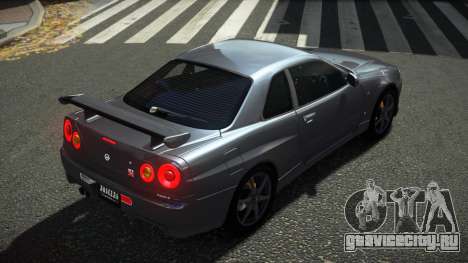 Nissan Skyline R34 Ralokshi для GTA 4