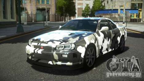 Nissan Skyline R34 Ralokshi S13 для GTA 4