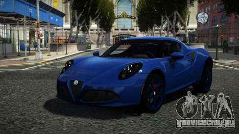 Alfa Romeo 4C Nalony для GTA 4