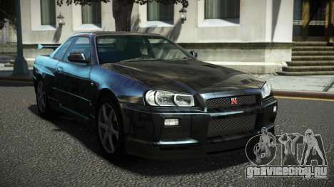 Nissan Skyline R34 Ralokshi S9 для GTA 4