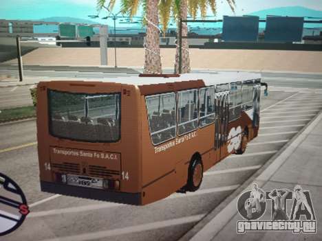Colectivo Linea 39 1998 для GTA San Andreas