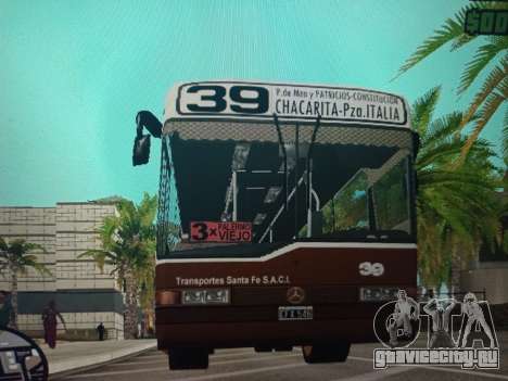 Colectivo Linea 39 1998 для GTA San Andreas
