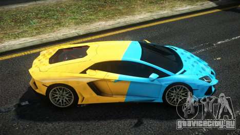 Lamborghini Aventador Uefars S4 для GTA 4