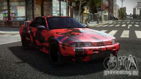 Nissan Skyline R32 Kichra S13 для GTA 4