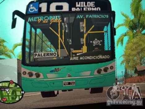 Colectivo Linea 10 для GTA San Andreas