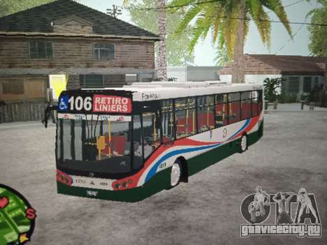 Colectivo linea 106 для GTA San Andreas