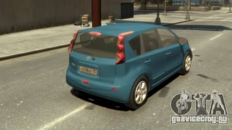 2009 Nissan Note E11 для GTA 4