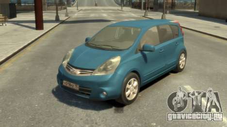 2009 Nissan Note E11 для GTA 4