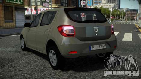 Dacia Sandero Verhonta для GTA 4